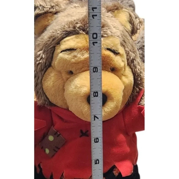 Winnie The Pooh Plush Werewolf Costume Disney Store 12" - Picture 7 of 8